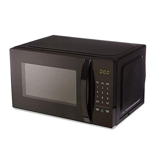 Amazon Basics Compact Microwave 0.7 Cu Ft Works with Alexa