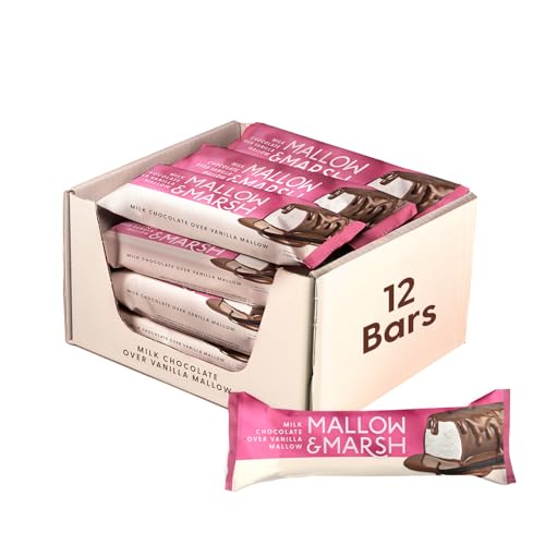 Mallow & Marsh Vanilla Marshmallow Bars - Multipack 12 x 35g
