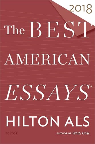 The Best American Essays 2018 book cover