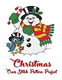 Christmas Cross Stitch Pattern Project Holiday Patterns For Cross Stitch Perler Qixels Hama Simbrix Fuse Melty Nabbi Pyslla And More Cross Stitch Pattern Books Book 1 English Edition