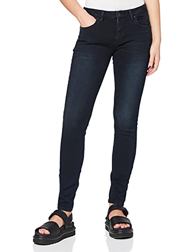 (-47%) LTB Jeans Damen Skinny Jeans Nicole - High Waist SkinnyJeans mit Knopf & Reißverschluss - Nicole PARVWASH Jeanshose blau 24W / L32