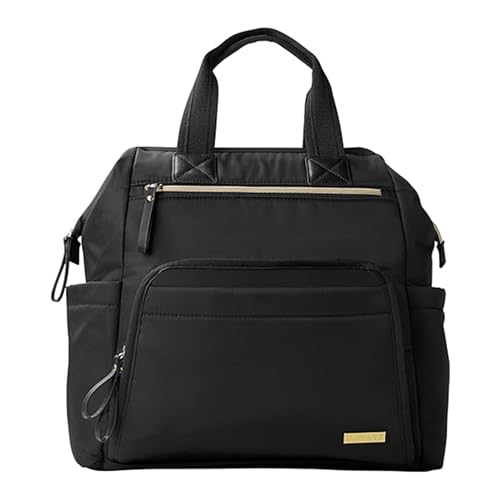 Skip Hop Diaper Bag Backpack: Mainframe Large Capacity Wide Open Structure with Changing Pad &amp; Stroller Attachement,