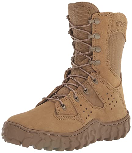 ROCKY S2V Predator Military Boot, Coyote Brown, Size 10(M)