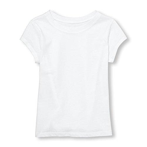 The Children's Place Girls Uniform Basic Layering Tee White XXL (16)