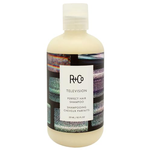 R+Co TELEVISION Perfect Hair Shampoo, 8.5 fl oz/251 mL, Dark Waves Scent
