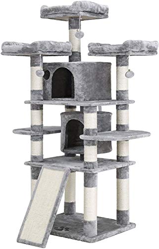 FEANDREA 67-Inch Multi-Level Cat Tree