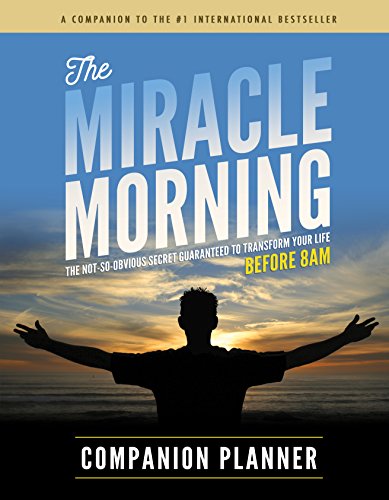 The Miracle Morning Companion Planner book cover