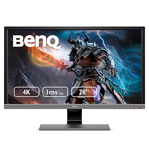 BenQ EL2870U Gaming Monitor 28" 4K UHD 1ms | TN | AMD FreeSync | Eye-Care Tech | Anti-Glare | Brightness Intelligence Plus | Tilt Screen | Built-In Speakers | DisplayPort | HDMI : Amazon.ae: Electronics