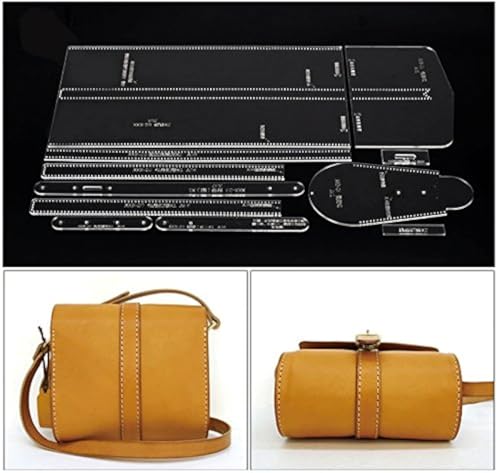 Nw Acrylic Leather Bag Template Single Shoulder Bag Pattern