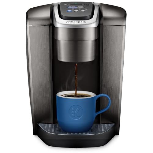 Keurig K-Elite Single Serve K-Cup Pod Coffee Maker, Brushed Slate