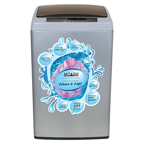Mitashi 6.2 kg Fully-Automatic Top Loading Washing Machine (MiFAWM62v20, Grey)