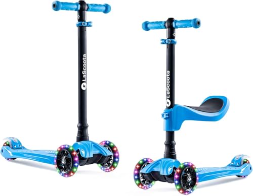 LaScoota 2-in-1 Kids Kick Scooter