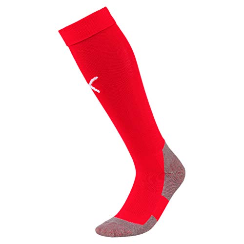 (-34%) PUMA Herren Liga Socks Core Stutzen, Puma Red-Puma White, (Brand Size : 5) 47-49 EU