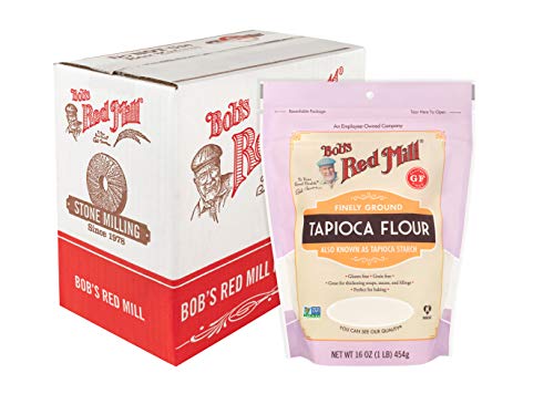 Bob's Red Mill Tapioca Flour, 16oz (Pack of 1) - Non GMO, Vegan, Paleo Friendly, Kosher