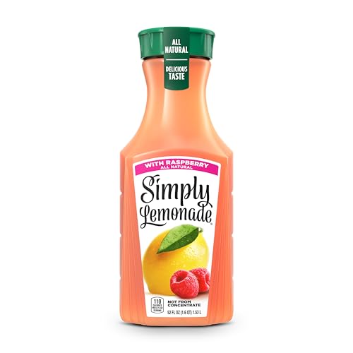 Simply Lemonade with Raspberry All Natural, 52 Fl Oz Bottle