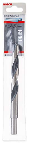 (-51%) Bosch Professional HSS Spiralbohrer PointTeQ (für Metall, reduzierter Schaft, 14,5 x 114 x 169 mm, Zubehör Bohrschrauber)