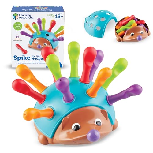 Learning Resources Spike the Fine Motor Hedgehog Montessori Toy Ages 18 Months