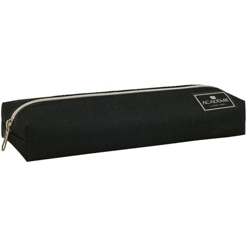 Estojo Flat Academie Preto