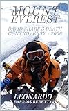 Mount Everest David Sharps Death Controversy 2006 English Edition