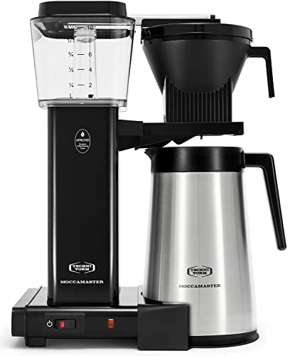 Technivorm Moccamaster 79314 KBGT Thermal Carafe 10-Cup Coffee Maker, Black