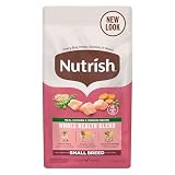 Nutrish Small Breed Real Chicken & Veggies Recipe Whole Health Blend Dry Dog Food, 6 lb. Bag, Packaging May Vary (Rachael Ray)