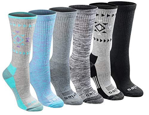Dickies Women's Dri-tech Moisture Control Crew Socks Moisture-wicking socks