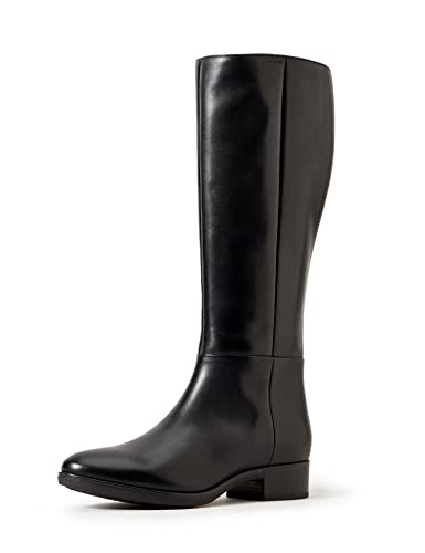 (-43%) Geox Damen D Felicity D Stiefel, Schwarz, 36 EU