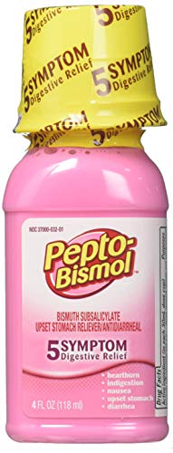 Pepto-Bismol Original Liquid Digestive Relief 4oz 6-Pack