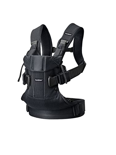 (-34%) BABYBJÖRN Babytrage One AirSchwarz, 3D-Netzstoff