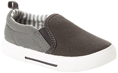 Simple Joys by Carter's Boy's Simple Joys by Carter's Phil Casual Slip-On Shoe Shoe, grey, 8 M US Toddler