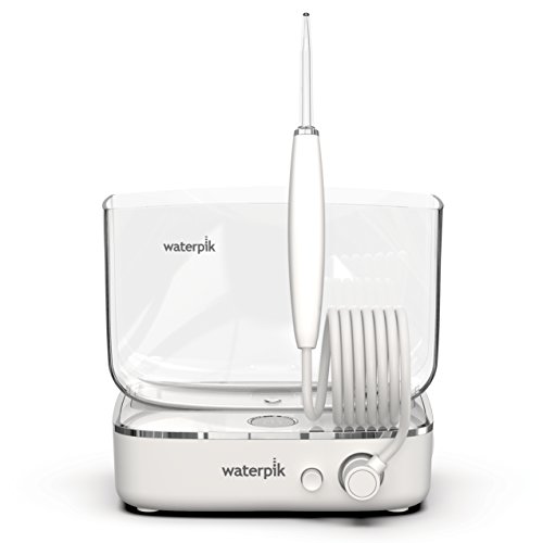 Waterpik Sidekick Portable Water Flosser, Perfect for Travel &amp; Home, ADA Accepted, White/Chrome WF-04Water Flosser 