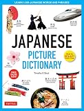 Japanese Picture Dictionary Learn 1500 Japanese Words And Phrases Ideal For Jlpt Ap Exam Prep Includes Online Audio Tuttle Picture Dictionary Book 3