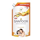 Amazon Santoor Mild Gentle Hand Wash 650ml 375ml Pack of 2