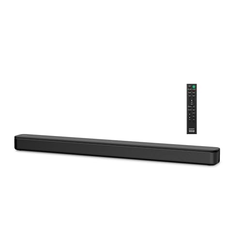 Sony S100F 2.0ch Soundbar with Bass Reflex Speaker, Integrated Tweeter and Bluetooth, (HTS100F)