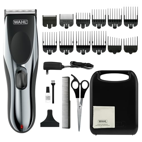 Wahl Clipper Rechargeable Cord/Cordless Haircutting &amp; Trimming Kit for Heads, Longer Beards, &amp; All Body Grooming