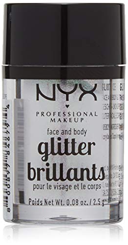 NYX PROFESSIONAL MAKEUP Professional Makeup Face and Body Glitter Trusted Brand Made by a trusted