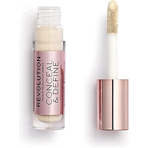 Revolution Conceal & Define Concealer C1, beige