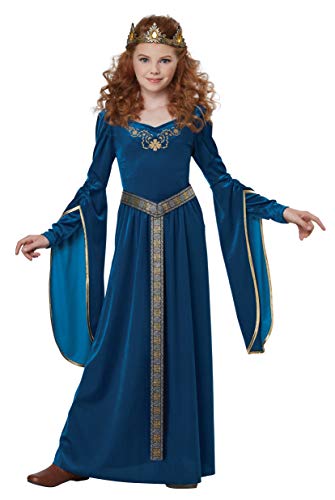 California Costumes, Medieval Princess, Child Costume, Medium