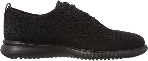 Cole Haan Men's 2.0 Zerogrand Stitchlite Oxford, Black/Black, 10