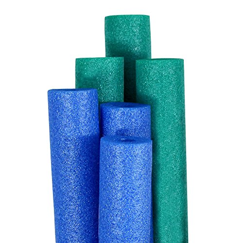 Pool Mate Premium Extra-Large Swimming Pool Noodles Six classic-style pool noodles