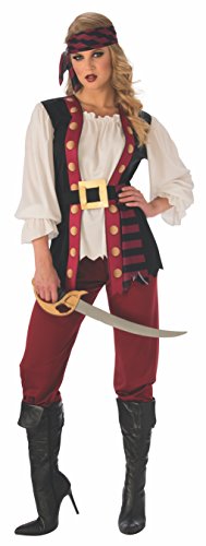 Rubies Lusty Pirate Costume for Adults, Women's Medium