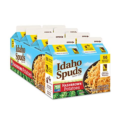 Premium Hashbrown Potatoes 42 Oz Or 8 Pack Made From Real Potatoes Or