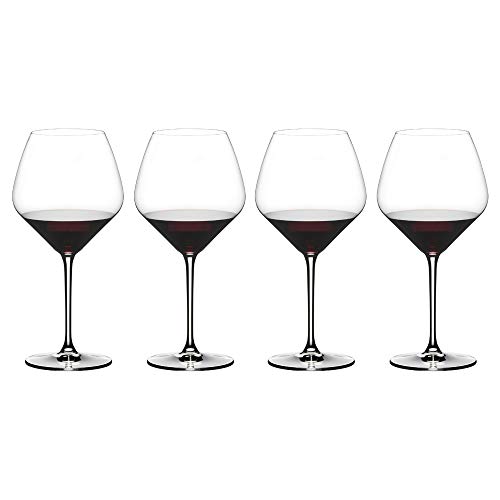 RIEDEL 4411/07 Extreme Pinot Noir Wine Glasses, Set of 4, Clear