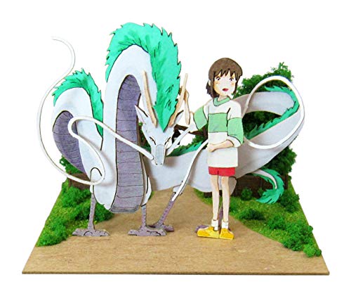 Spirited Away Haku & Chihiro Papercraft