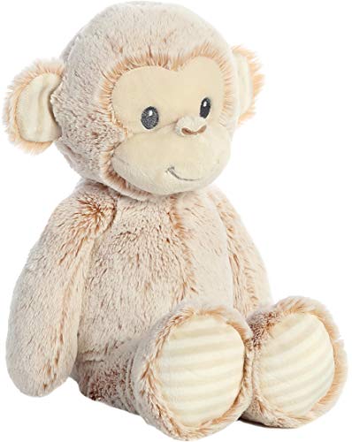 Aurora® Adorable Cuddlers™ Marlow Monkey™ Baby Stuffed Animal - Security and Sleep Aid - Comforting Companion - Brown 14 Inches
