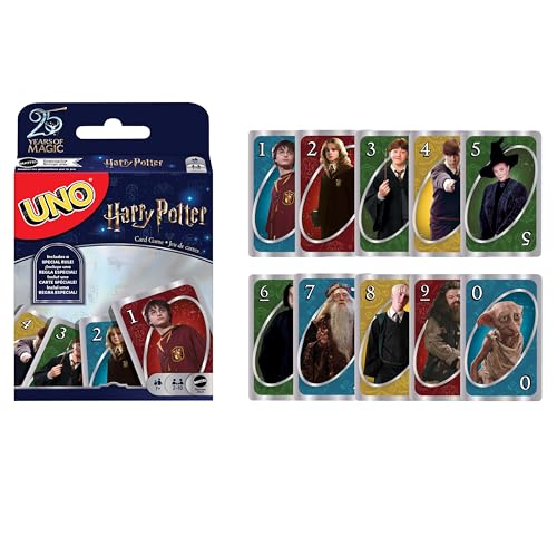 (-47%) Mattel Games UNO Harry Potter Kartenspiel, ab 7 Jahren, 2–10 Spieler