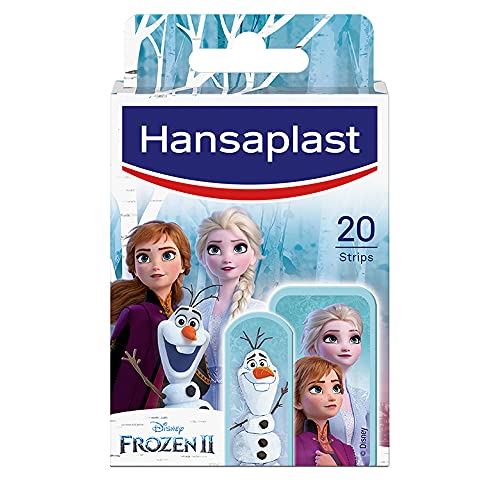 (-26%) Hansaplast Kids FROZEN 2 Kinderpflaster (20 Strips), Wundpflaster mit Disney-Motiven zum Aufmuntern, schmerzlos zu entfernendes Pflaster Set