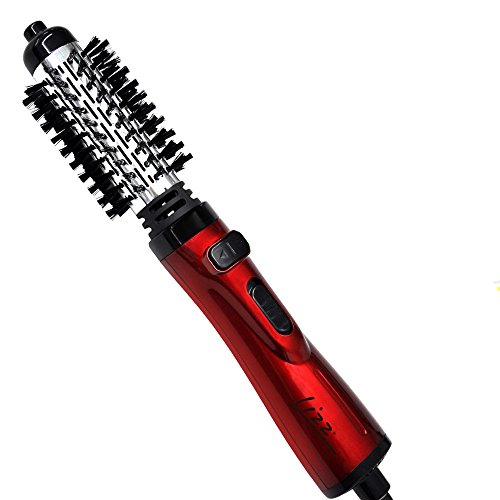 Escova Rotativa Red Hot Vermelha, Lizz Professional, 110V