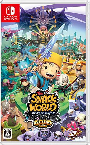 【NS】ニンテンドースイッチの名作・RPGゲーム人気投票&ランキング【ロールプレイングゲーム】 11位 スナックワールドトレジャラーズ ゴールドの画像