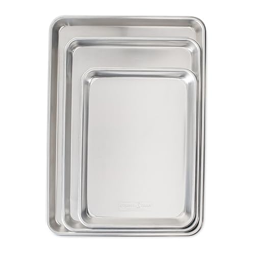 Nordic Ware 3-Piece Baker's Delight Set Use The essential sizes for baking sheets
